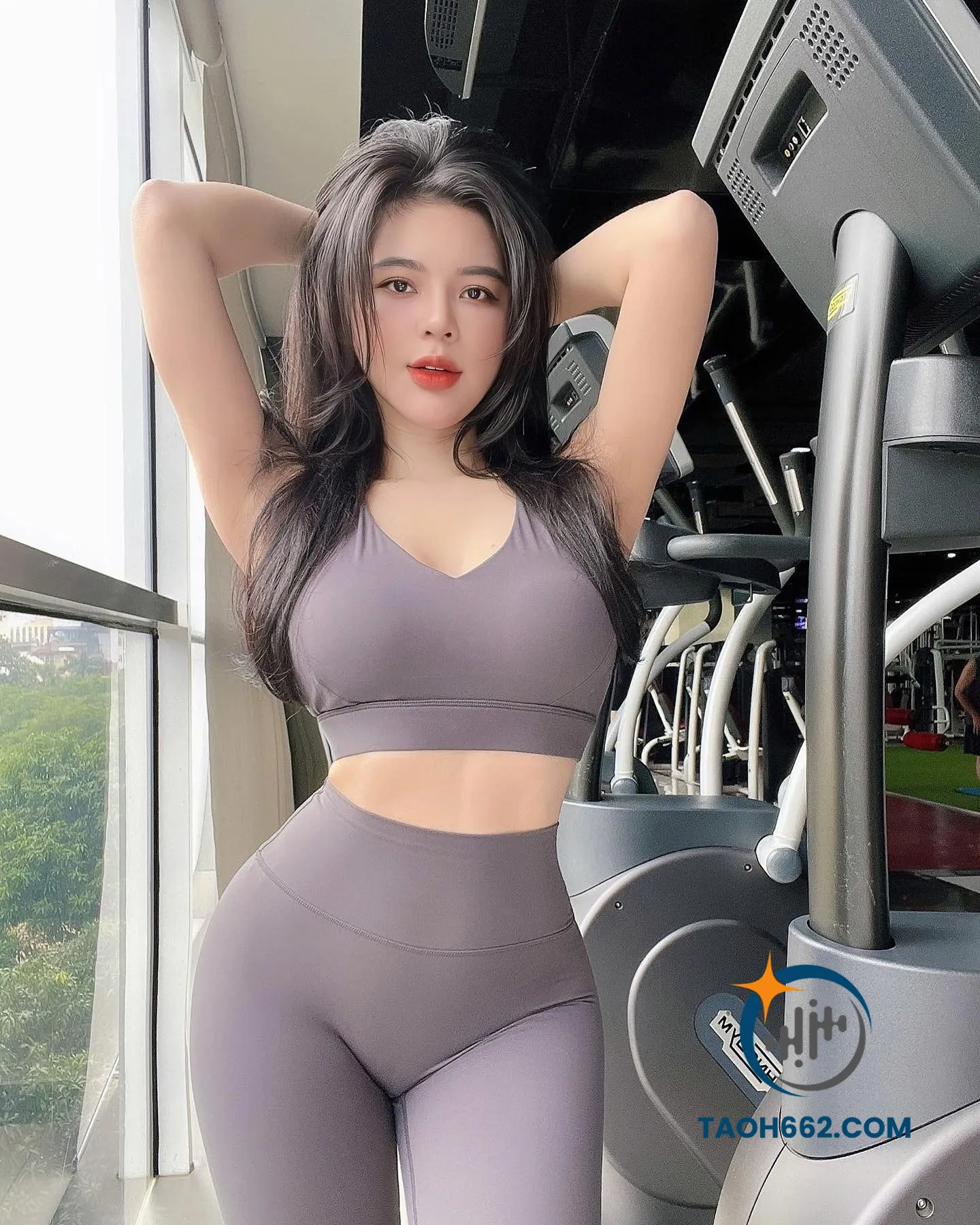 Ảnh gái tập gym lộ mu đẹp nhất